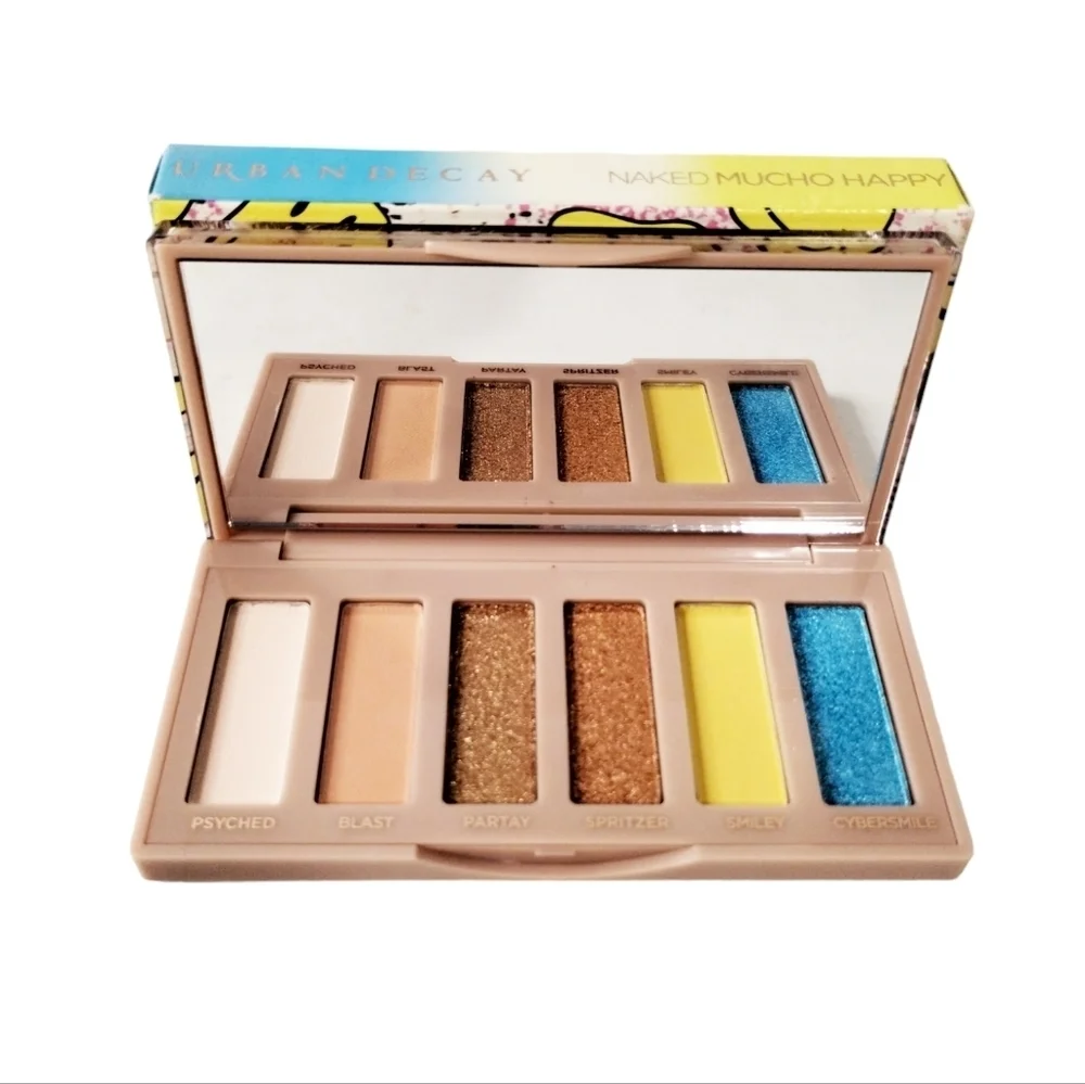 Urban Decay‎ Smiley NAKED MUCHO HAPPY Eyeshadow Palette NIB discontinued
